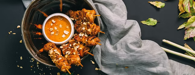 Indian food spread